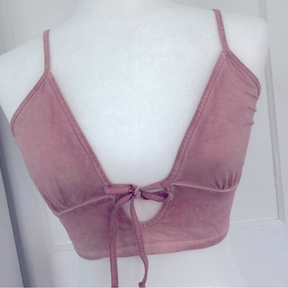 Light pink bralette top - Picture 5 of 8